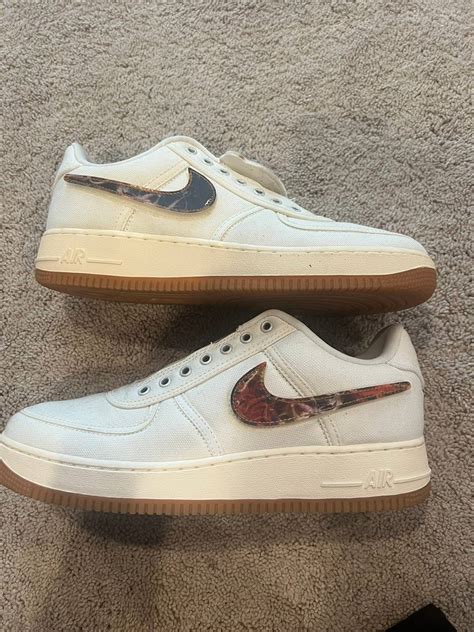 Nike Travis Scott airforce 1 “Sail” | Grailed