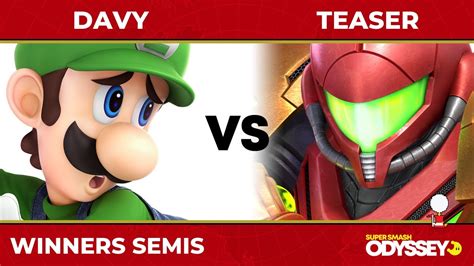 Sso Uta Davy Luigi Steve Vs Teaser Samus Winners Semis