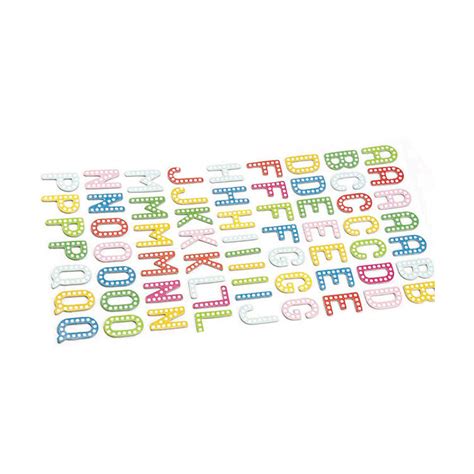 Flexible Cute Small 3d Letter Stickers , PVC 3D Foam Alphabet Stickers