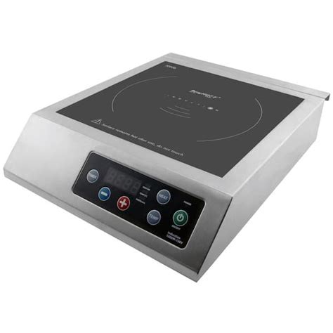 Berghoff Professional 13 In Induction Cooktop In Silver With 1 Element