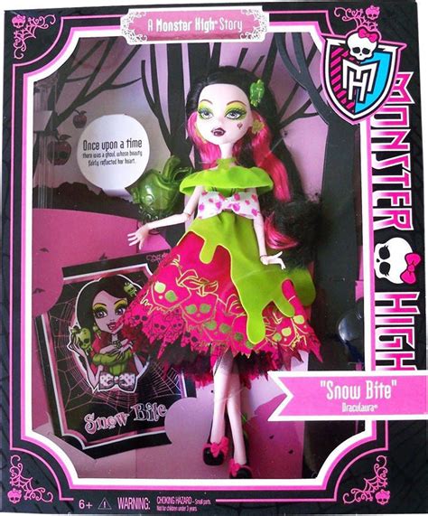 Monster High Scarily Ever After Draculaura As Snow Bite Doll 2012