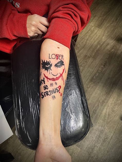 Best Joker Tattoo Why So Serious Tattoo Joker Tattoo Joker Tattoo