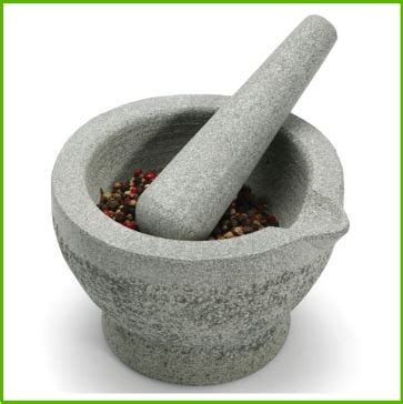 Mortar & Pestle, Granite – Sprout Master