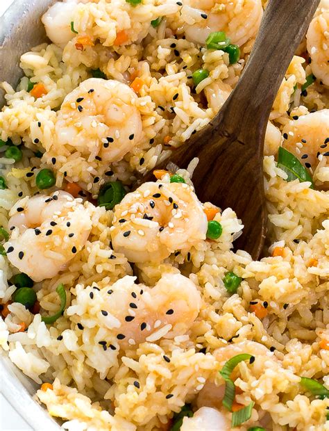 Shrimp Fried Rice (Better than takeout!) - Chef Savvy