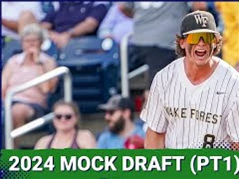 2024 MLB Mock Draft (pre-lottery edition) - Who goes #1 overall? | MLB Prospects Podcast