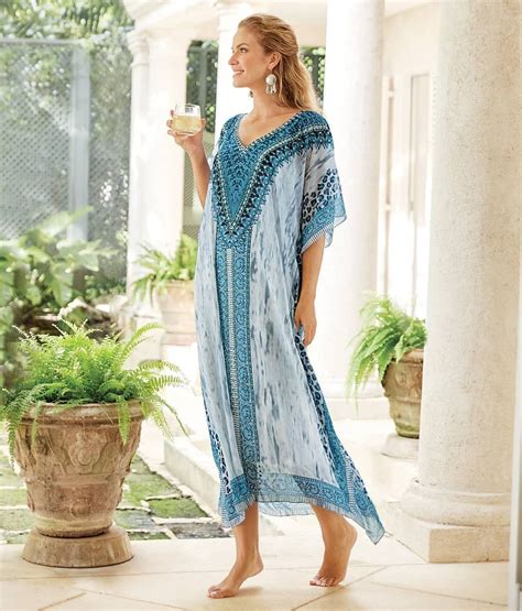 Caftan Dress Kaftan Boho Caftan Kaftan Tops Tunic Tops Soft