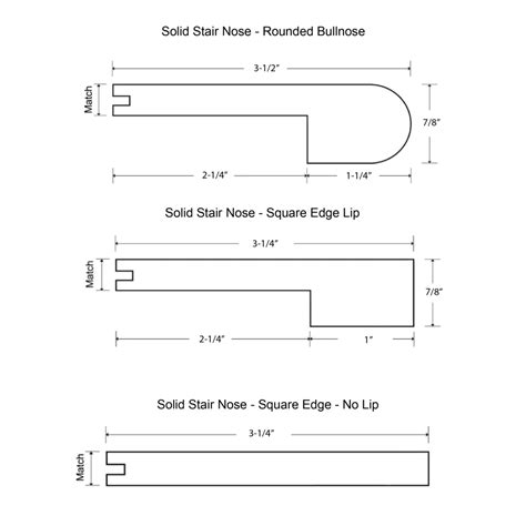 Solid Stair Nose ADM Flooring