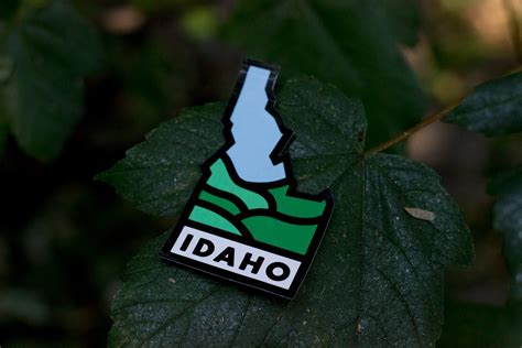 Idaho Vinyl Sticker Vinyl Decal Idaho Decal Outdoor Etsy