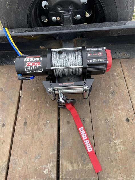 Utv Powersport V Winch With Wire Rope Off