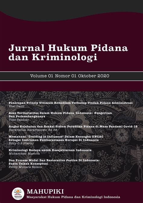 Asas Teritorialitas Dalam Hukum Pidana Indonesia Pengertian Dan