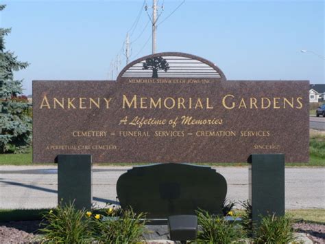 Ankeny Memorial Gardens In Crocker Township Iowa Find A Grave Cemetery