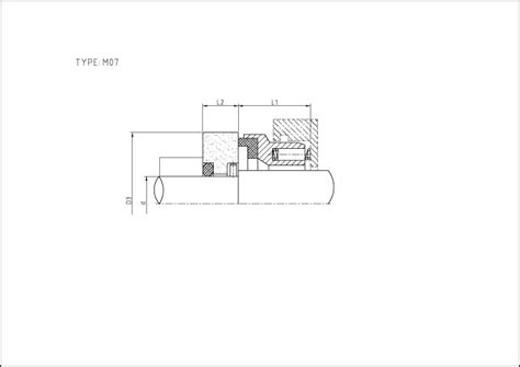 AS M07 AES M07 Mechanical Seal