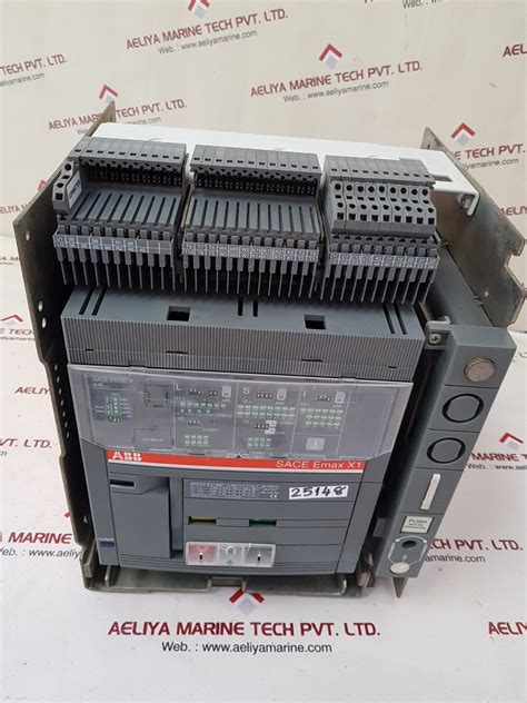 ABB SACE EMAX X1 LOW VOLTAGE POWER CIRCUIT BREAKER SACE PR331 P WITHOUT