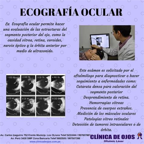 Clínica de Ojos Oftalmic Láser ECOGRAFÍA OCULAR