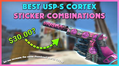 Cs Usp S Cortex Best Sticker Crafts Combos Youtube