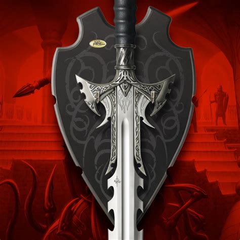 Kit Rae Fantasy Design Sword Wall Display Plaque | True Swords