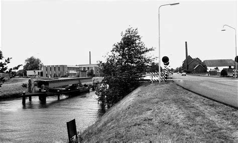 Spoorwegbrug En Overgang Coevorderkanaal Coevorden Jaartal 1960 Tot