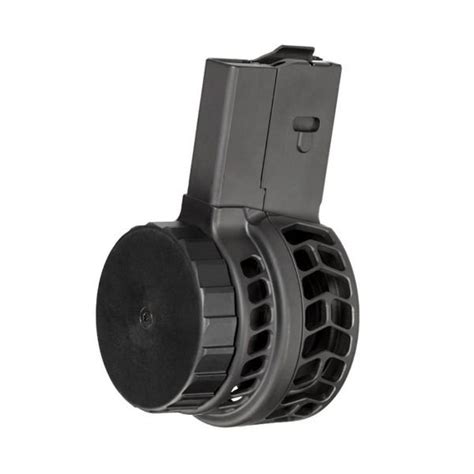 X 15 Skeletonized 50 Round Drum Magazine For Ar 15 And M16