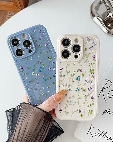 Amazon Raleavo Floral Case For Iphone Pro Clear Case With