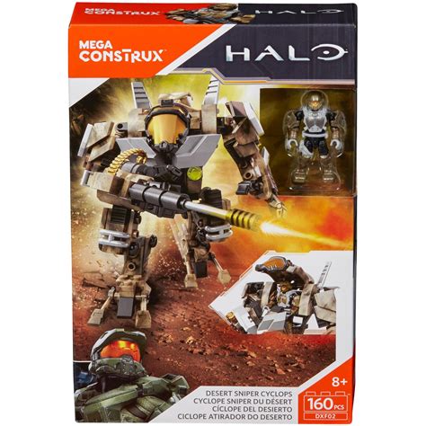 Mega Construx Halo Desert Sniper Building Kit Walmart