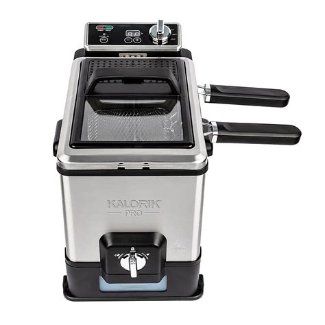 Questions And Answers Kalorik Pro 4 2 Quart Triple Basket Deep Fryer With Oil Filtration