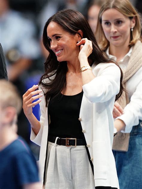 Meghan Markle In J Crew And Staud At The Invictus Games Tom