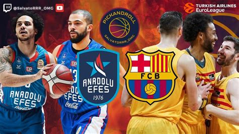 ANADOLU EFES BARÇA J22 EUROLEAGUE EL PREVIO NARRACIÓN