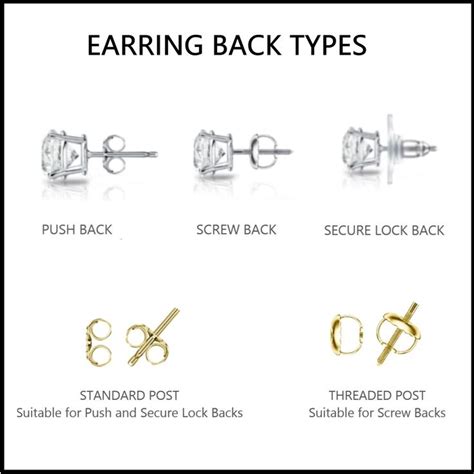 What Are The Best Earring Backs To Buy Diamond Earrings Studs Stud