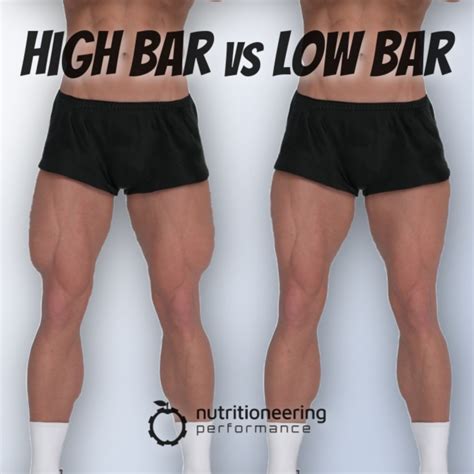 High Bar Vs Low Bar Squat Why Bar Position Matters