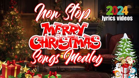 Nonstop Christmas Songs Medley With Lyrics Top Best Christmas Songs