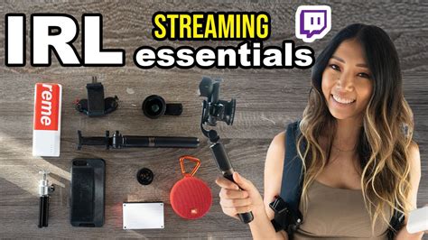 IRL Stream Set Up And Equipment For Twitch Streaming YouTube