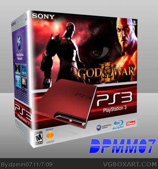 God Of War Iii Limited Edition Red Ps Bundle Playstation Box Art