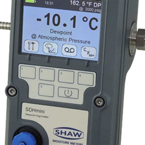 Dew Point Meters Handheld Portable And Inline