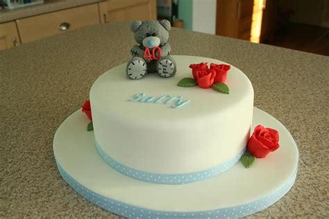 Tatty Ted Decorated Cake By Ice Ice Tracey Cakesdecor