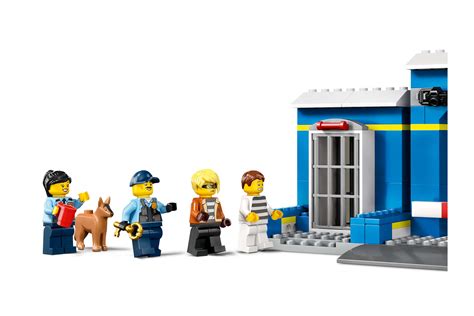 Lego City Achtervolging Politiebureau Unieke Bricks Passie