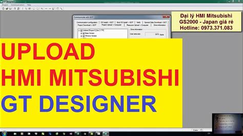 Upload Program HMI Mitsubishi From GT Designer 2 YouTube