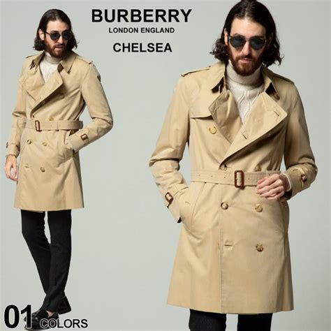 38％割引ブルー系m年末のプロモーション特価！ トレンチコート Burberry メンズ トレンチコート ジャケットアウターブルー系m