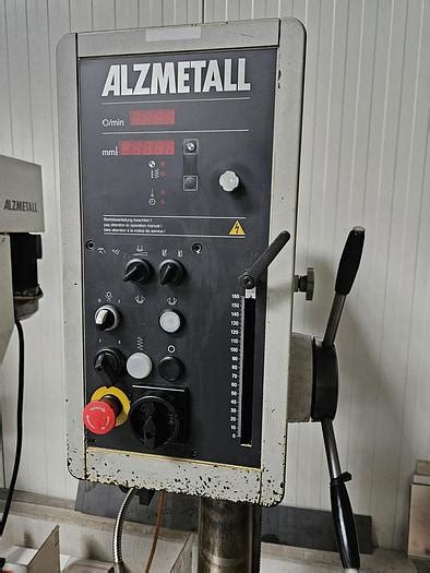 Gebraucht Säulenbohrmaschine Alzmetall Ab 40 Sv Zum Verkauf In