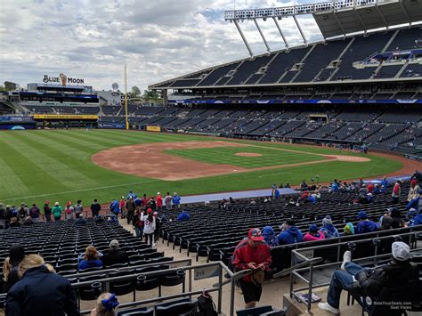 Kauffman Stadium Seating Chart Dugout Box