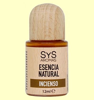 Esencia Natural Incienso Laboratorio Sys 12 Ml