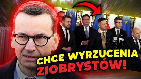 Morawiecki chce pozbyć się ziobrystów ze Zjednoczonej Prawicy Co na to