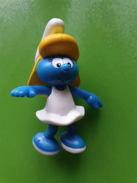 Mcdonalds Vintage Happy Meal Toy 2002 Smurfs Smurfette £150