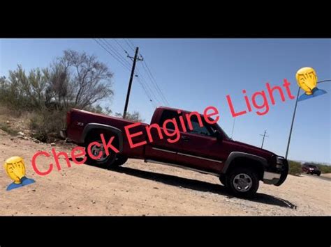 Chevy Silverado Check Engine Light Reset Youtube