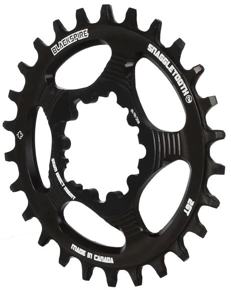 Blackspire Snaggletooth WP Chainring 26 Teeth Black Modern Bike