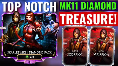 Mk Mobile Skarlet Mk Diamond Pack Opening Mk Diamond Treasure