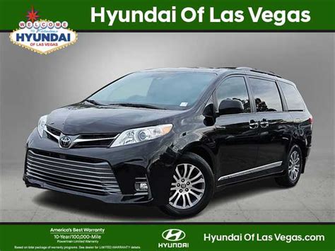 Pre Owned Toyota Sienna Xle Mini Van Passenger In Las Vegas