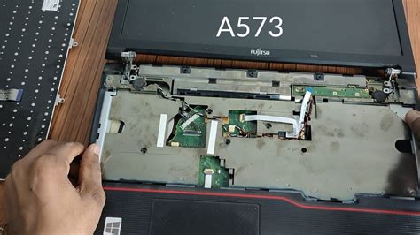 Fujitsu Lifebook A Hdd Replacement With Ssd Fujitsu A Teardown