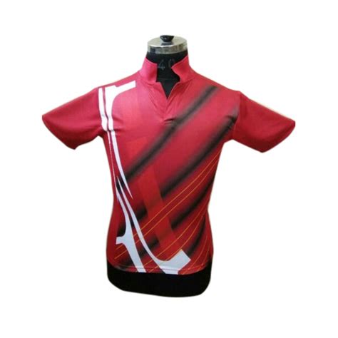 Small And Large Cotton Polyester Sublimation Printed Sports T Shirt At