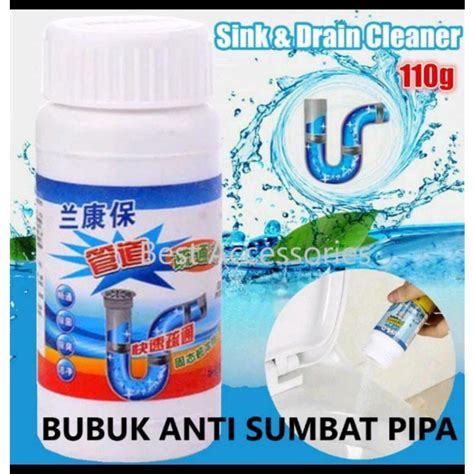 Jual Serbuk Bubuk Anti Sumbat Saluran Pembuangan Air Pembersih Saluran