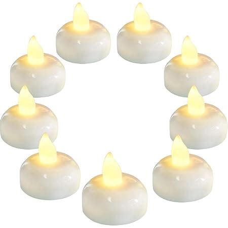 Amazon Homemory 24 Pack 100 Hour Flameless Led Floating Candles